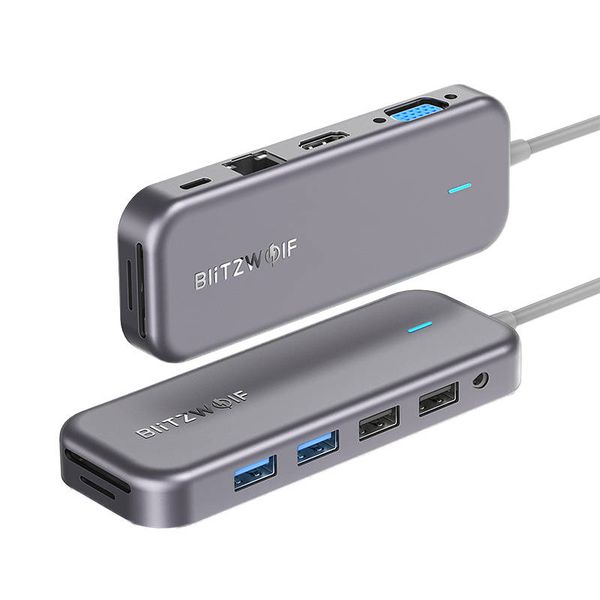 Adapter 11w1 Blitzwolf BW-TH8 Hub USB-C