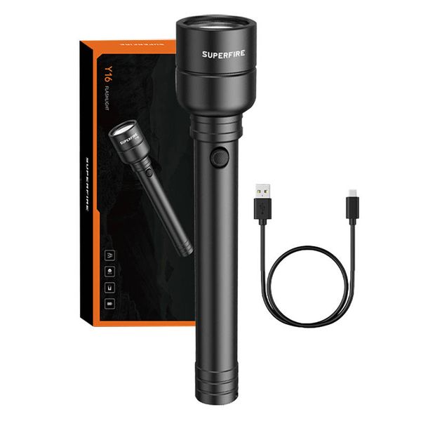 Latarka Superfire Y16, 1700lm, USB-C